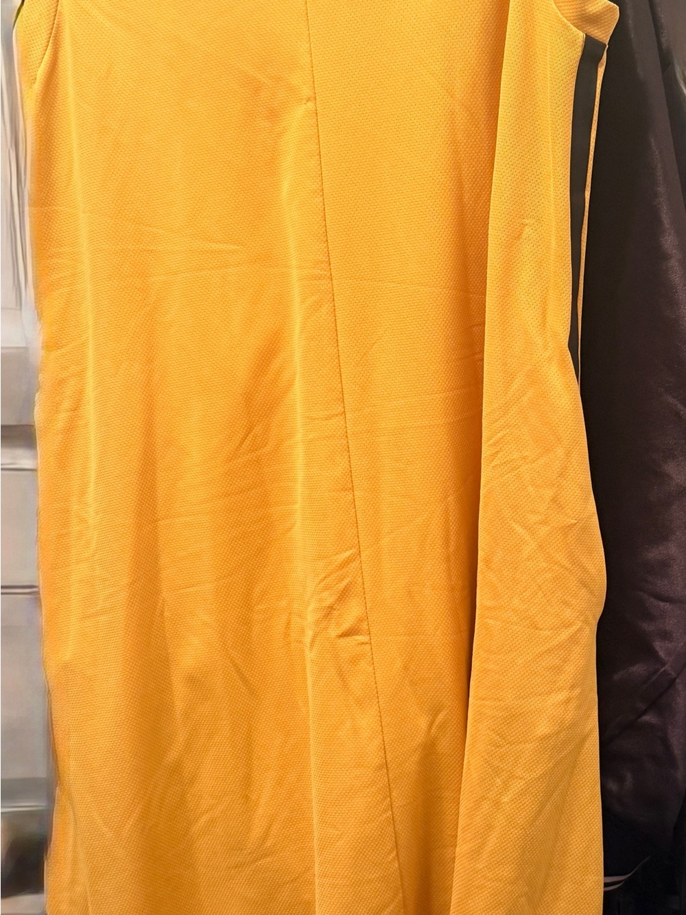 adidas Yellow Athletic Top with Teal Trim - Picture 3 of 3